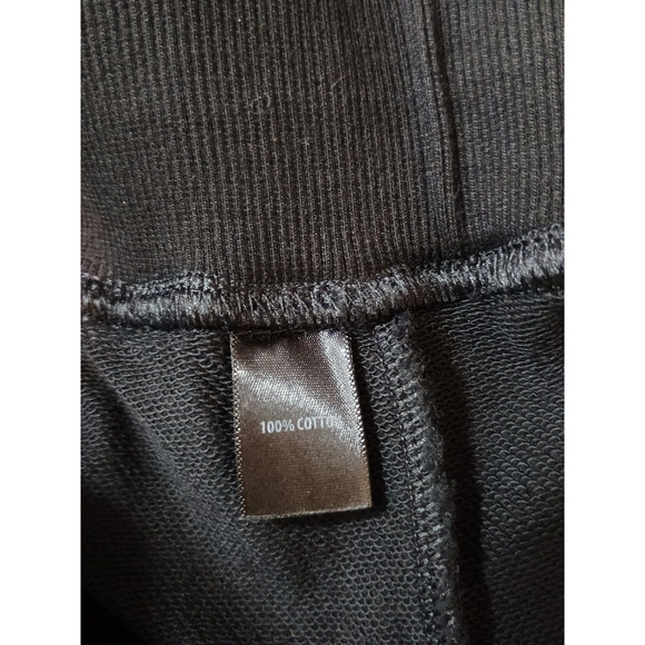 St. John Pants Womens XL Black Drawstring Embellished Casual Minimal Sweatpants - Picture 6 of 10